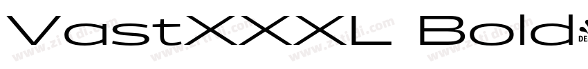 VastXXXL Bold字体转换